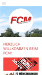 Mobile Screenshot of fcmuensterlingen.ch